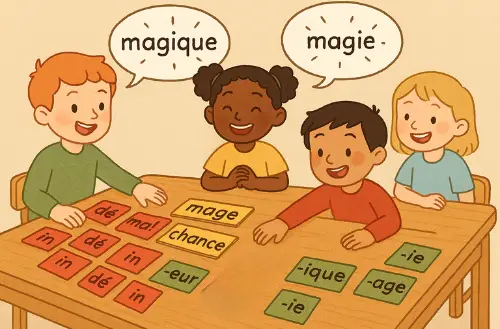Les mots dérivés